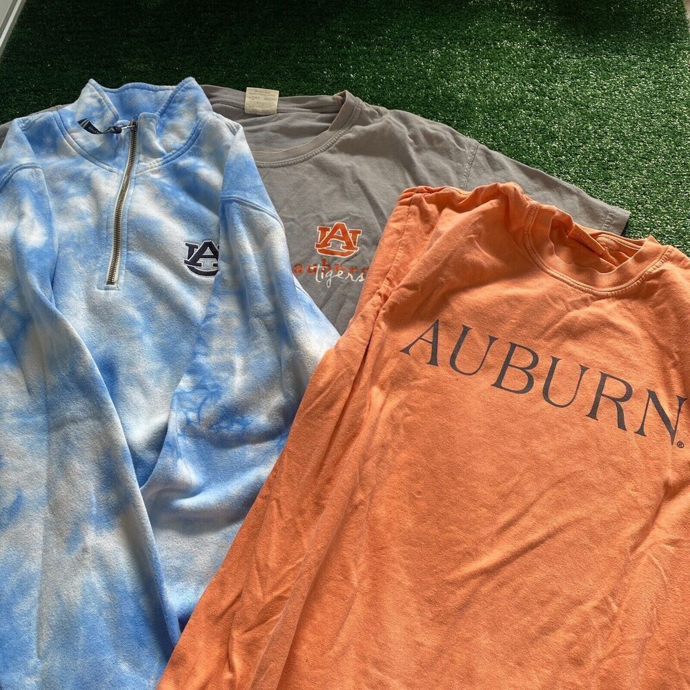 Auburn Pastel Sweater and 2 Shirts Lot